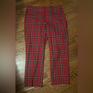 J. Crew plaid pants